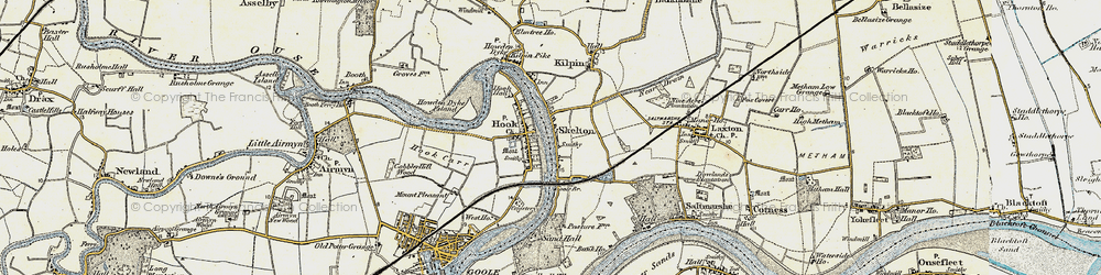 Old map of Skelton in 1903