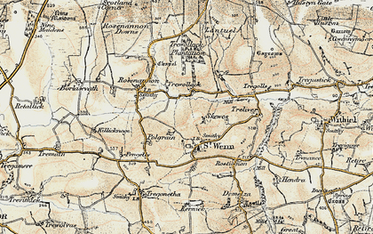 Old map of Skewes in 1900