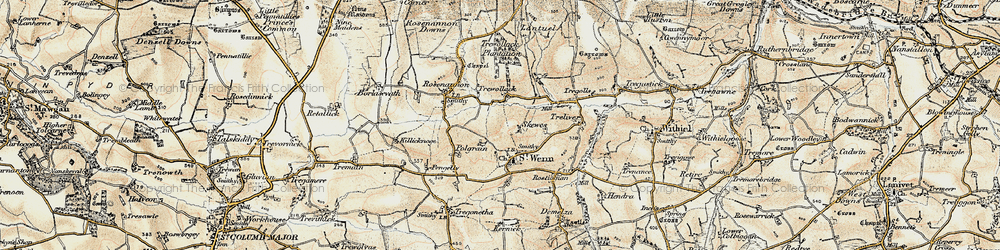 Old map of Skewes in 1900
