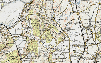 Old map of Slack Head in 1903-1904