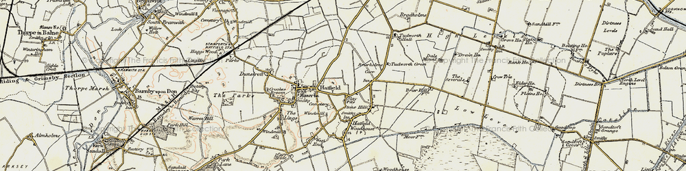 Old map of Slay Pits in 1903