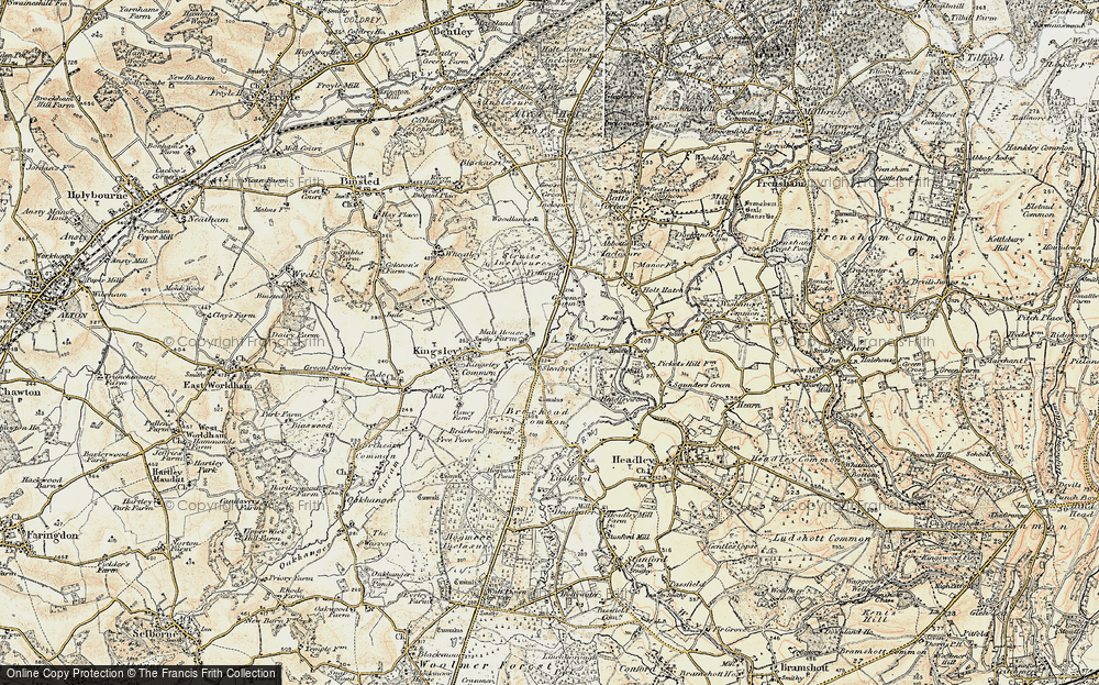 Old Map of Sleaford, 1897-1909 in 1897-1909