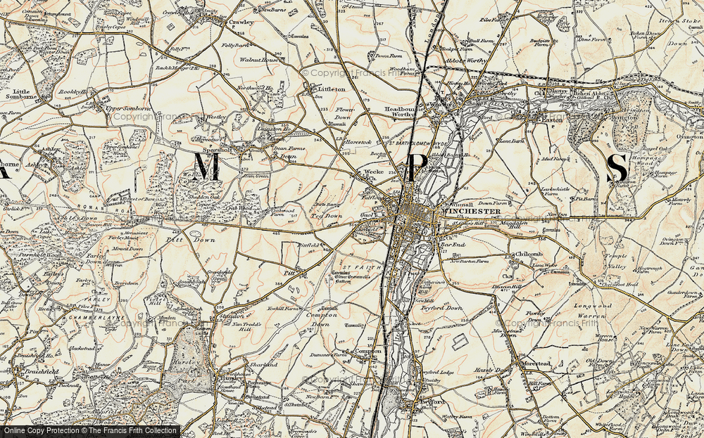 Old Map of Sleepers Hill, 1897-1900 in 1897-1900
