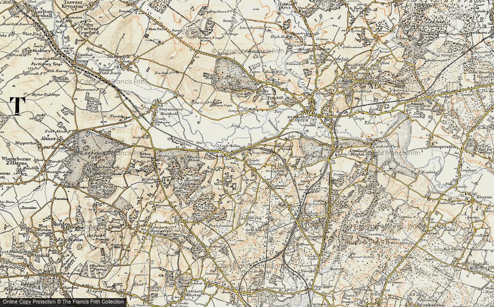 Old Map of Sleight, 1897-1909 in 1897-1909