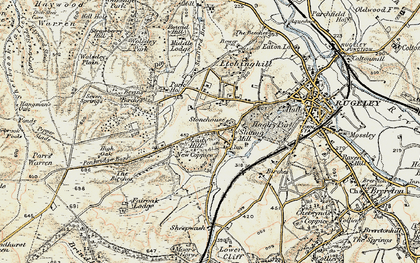 Old map of Slitting Mill in 1902