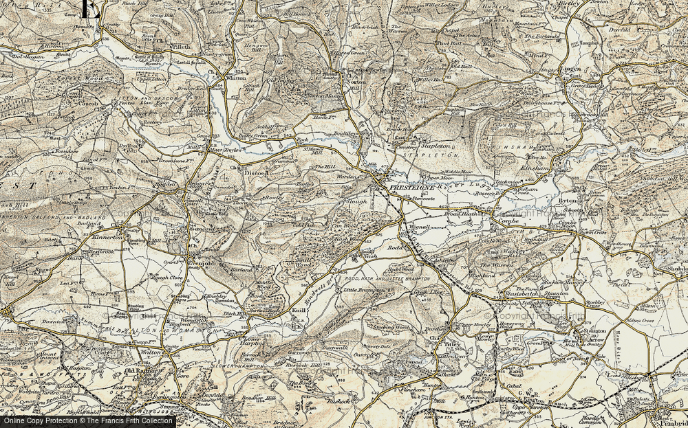 Old Map of Slough, 1900-1903 in 1900-1903