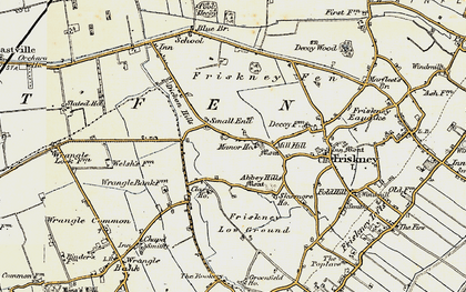 Old map of Small End in 1901-1903