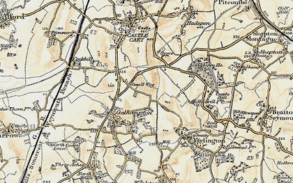 Old map of Small Way in 1899