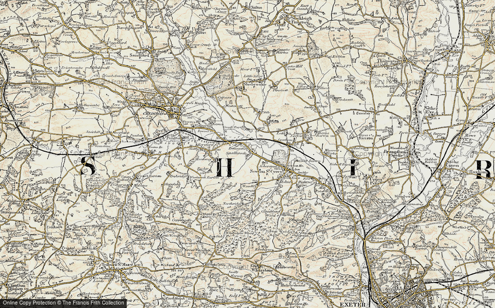 Old Map of Smallbrook, 1899-1900 in 1899-1900