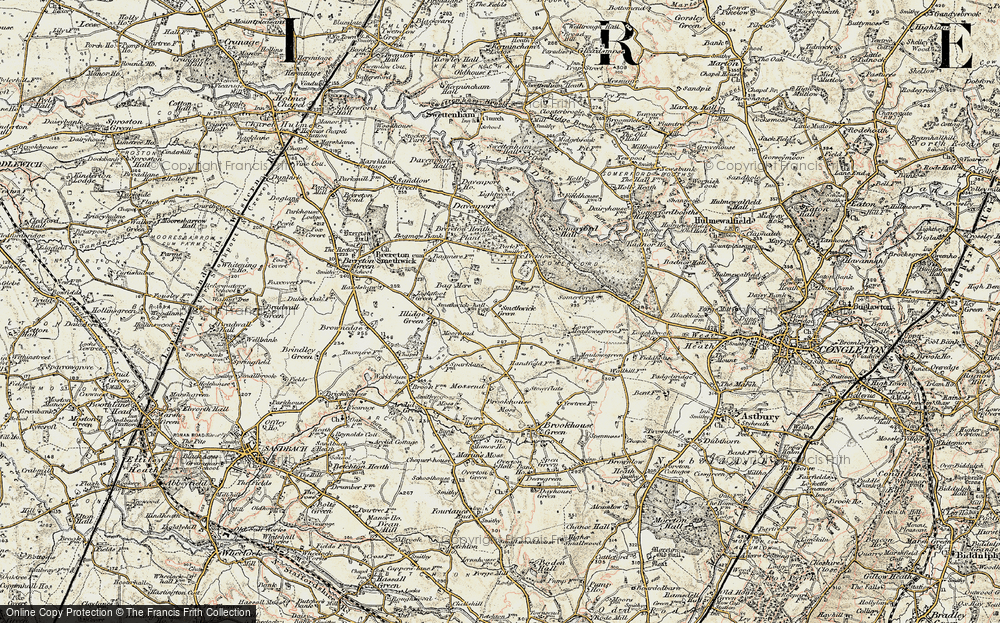 Historic Ordnance Survey Map of Smethwick Green, 1902-1903