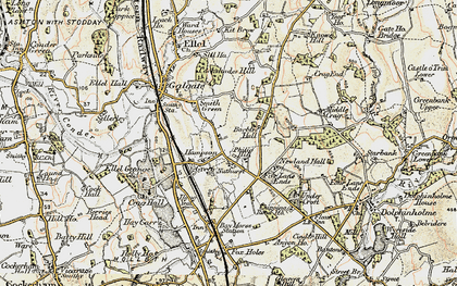 Old map of Smith Green in 1903-1904