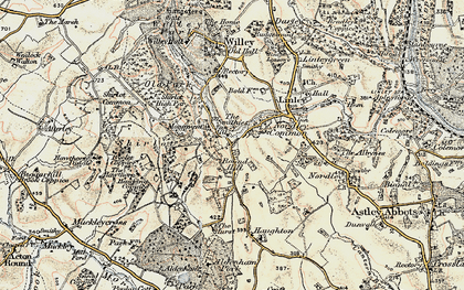 Old map of Smithies, The in 1902