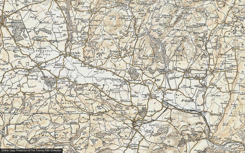 Old Map of Snead, 1902-1903 in 1902-1903