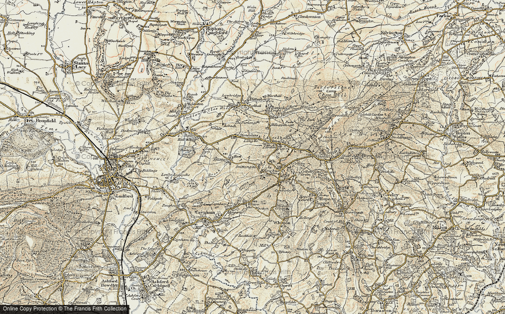 Old Map of Snittongate, 1901-1902 in 1901-1902