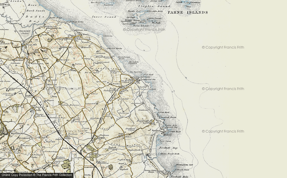 Old Map of Snook, 1901-1903 in 1901-1903