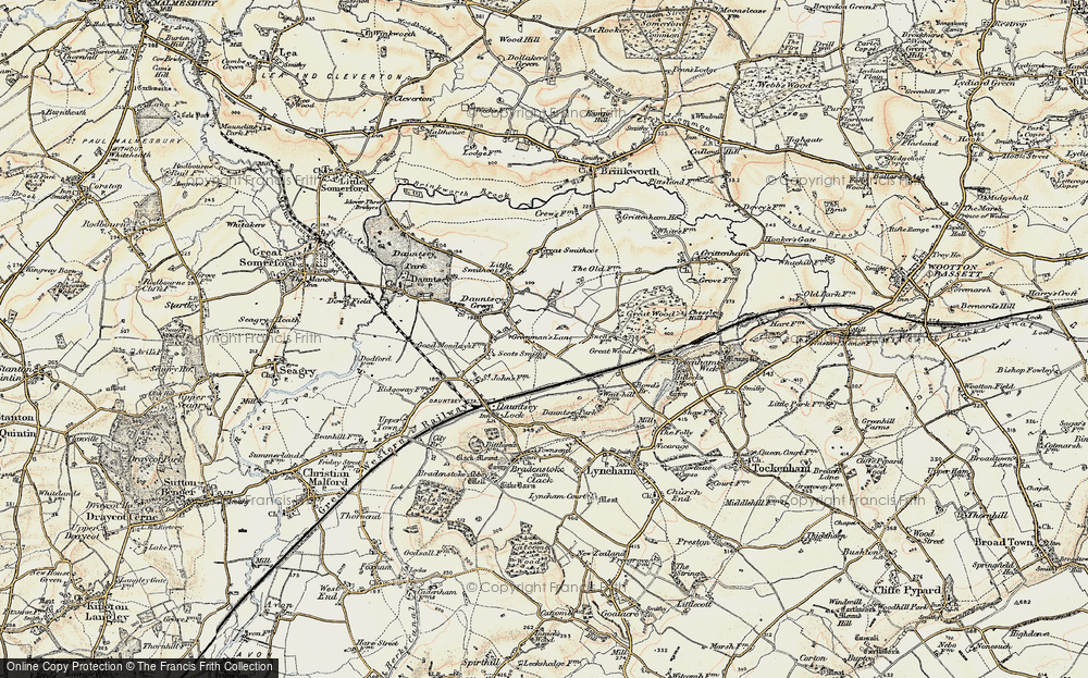 Old Map of Sodom, 1898-1899 in 1898-1899