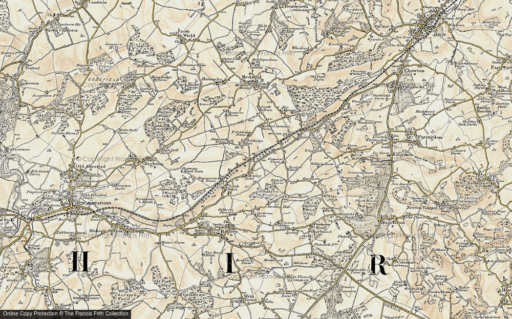 Old Map of Soldridge, 1897-1900 in 1897-1900