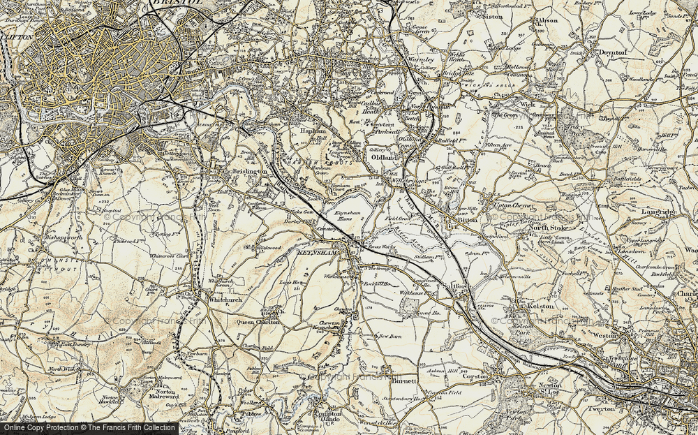 Old Map of Somerdale, 1899 in 1899