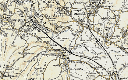 Old map of Somerdale in 1899