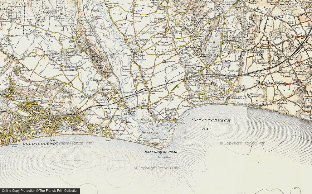 Old Map of Somerford, 1899-1909 in 1899-1909