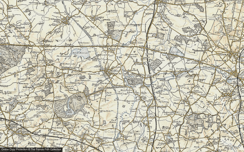 Old Map of Somerford, 1902 in 1902