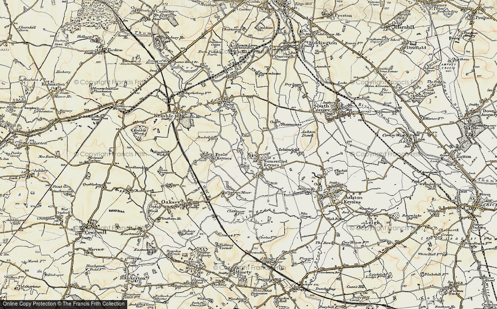 Somerford Keynes, 1898-1899