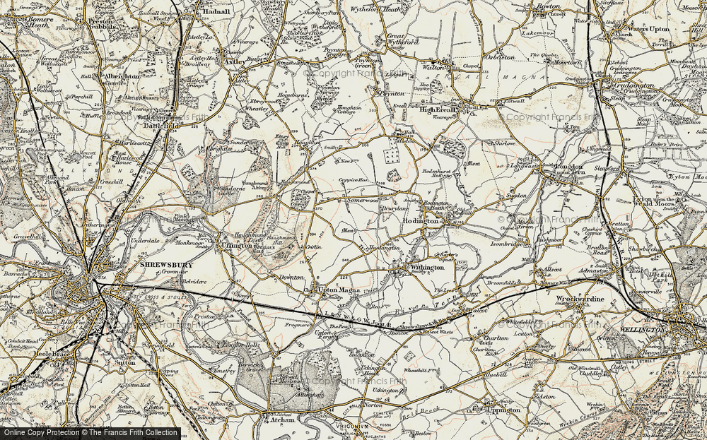 Old Map of Somerwood, 1902 in 1902