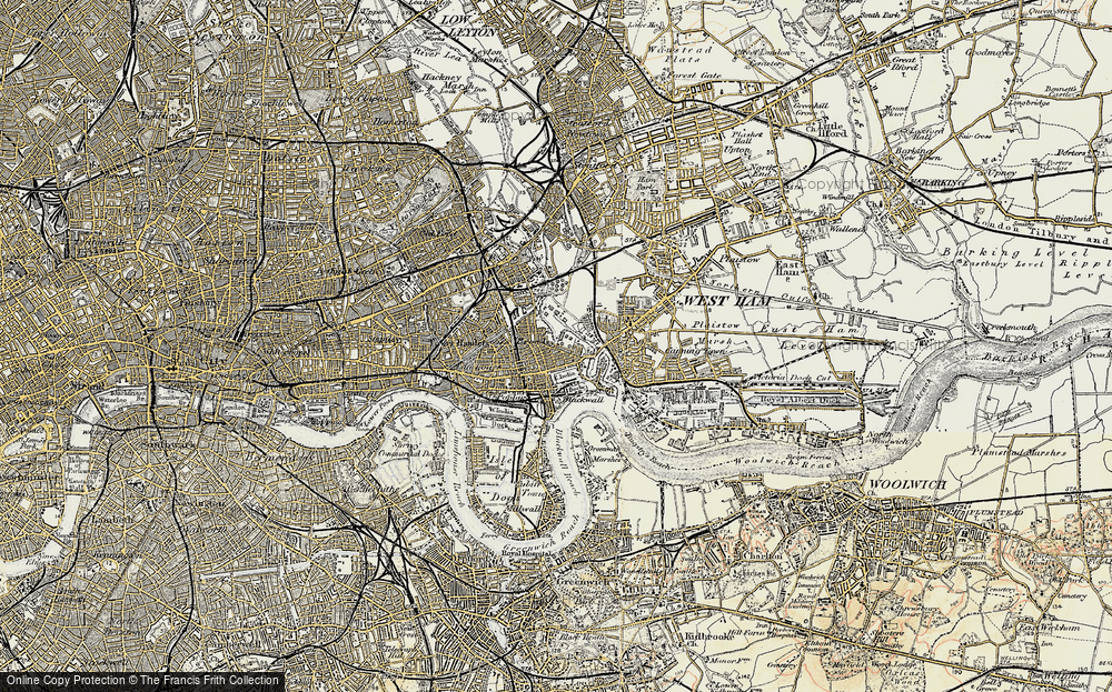 Old Map of South Bromley, 1897-1902 in 1897-1902
