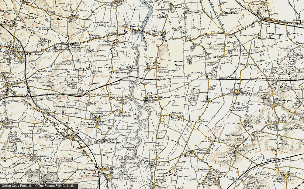 Old Map of South Clifton, 1902-1903 in 1902-1903