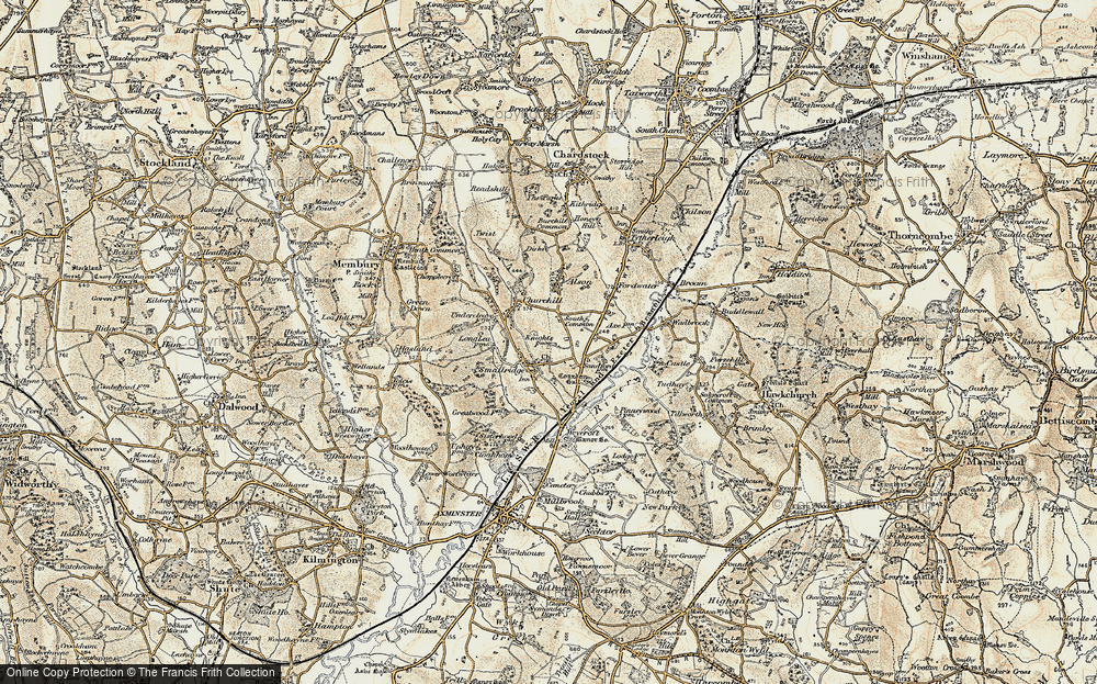 Old Map of South Common, 1898-1899 in 1898-1899