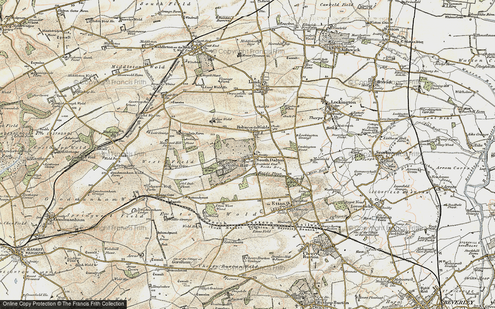 Old Map of South Dalton, 1903-1908 in 1903-1908