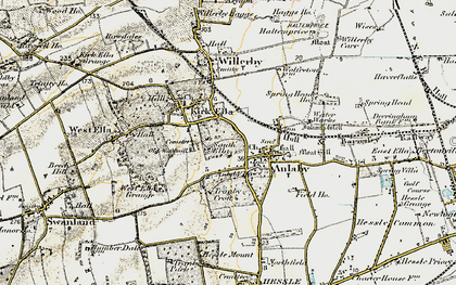 Old map of South Ella in 1903-1908