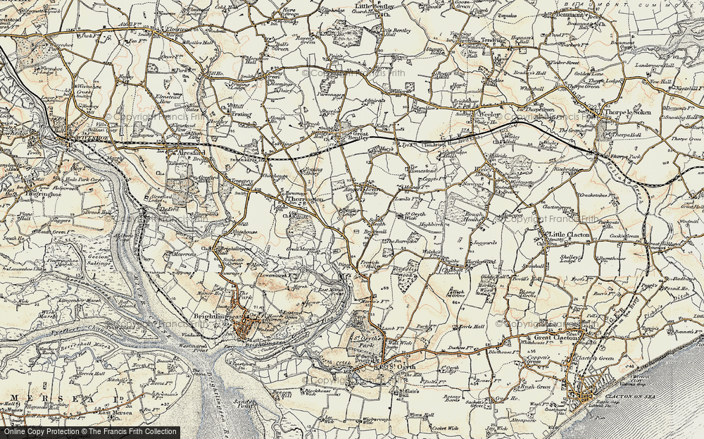 Old Map of South Heath, 0-1899 in 0-1899