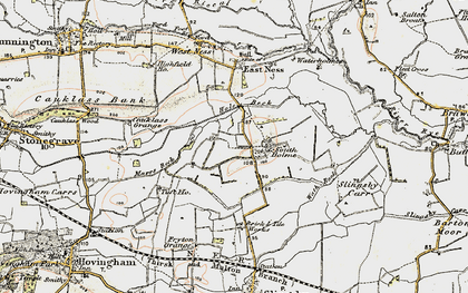 Old map of Beech Tree Ho in 1903-1904
