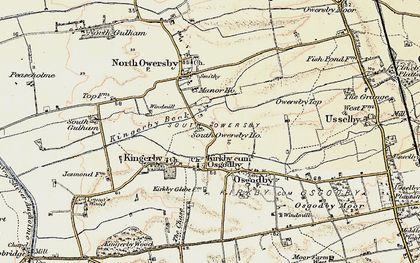 Old map of South Owersby in 1903