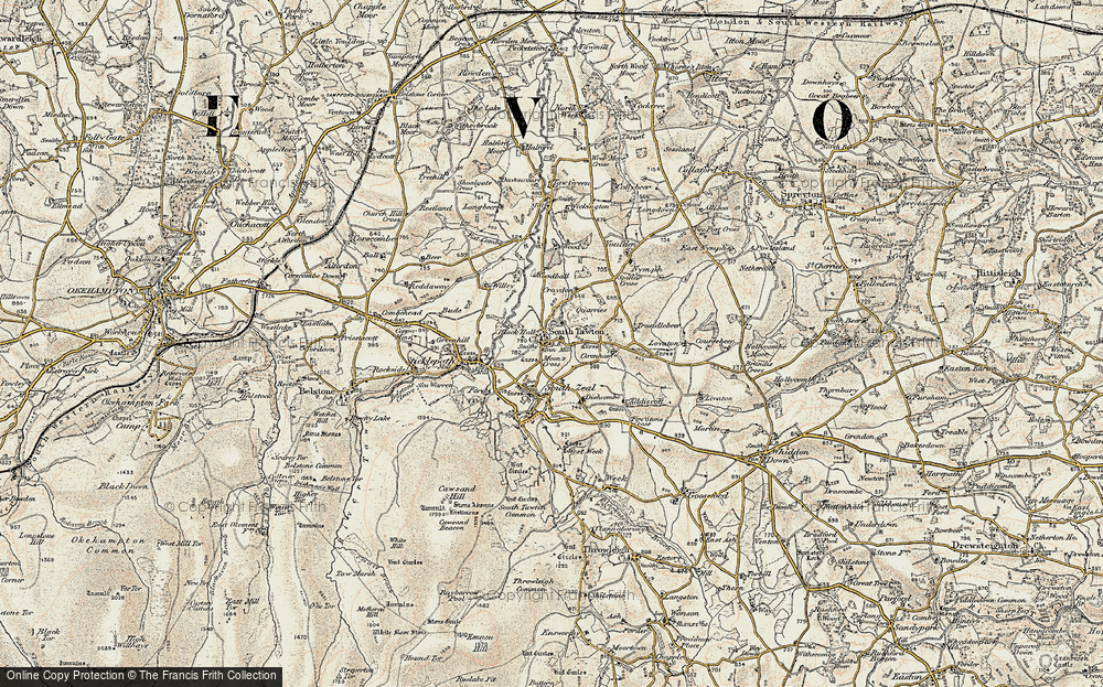 South Tawton, 1899-1900
