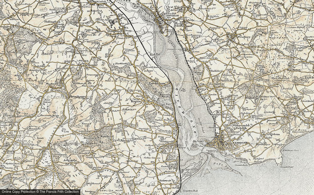 Old Map of South Town, 1899 in 1899