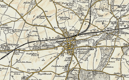 Old map of South View in 1897-1900