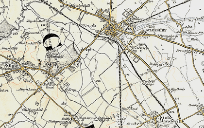 Old map of Southcourt in 1898