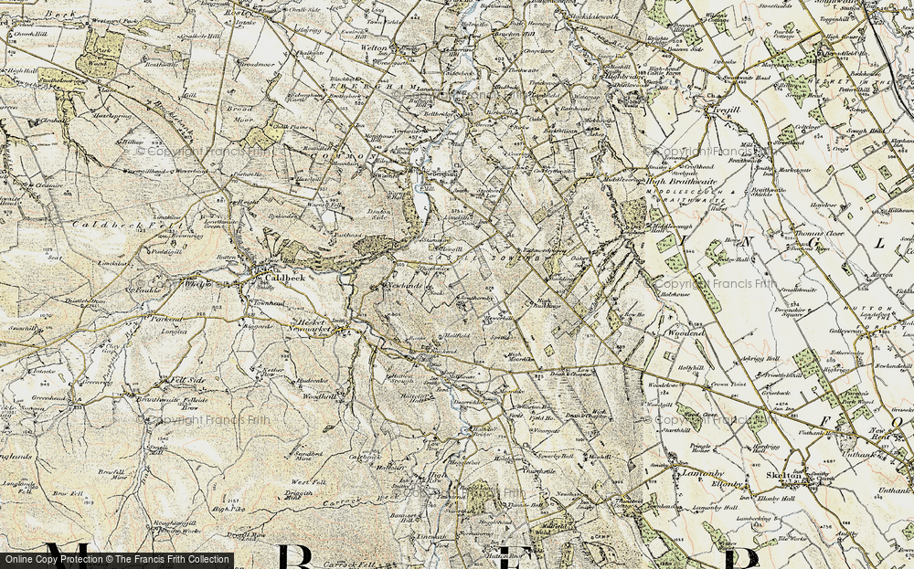 Old Map of Southernby, 1901-1904 in 1901-1904