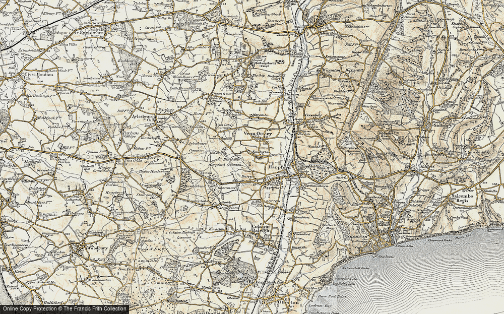 Old Map of Southerton, 1899 in 1899
