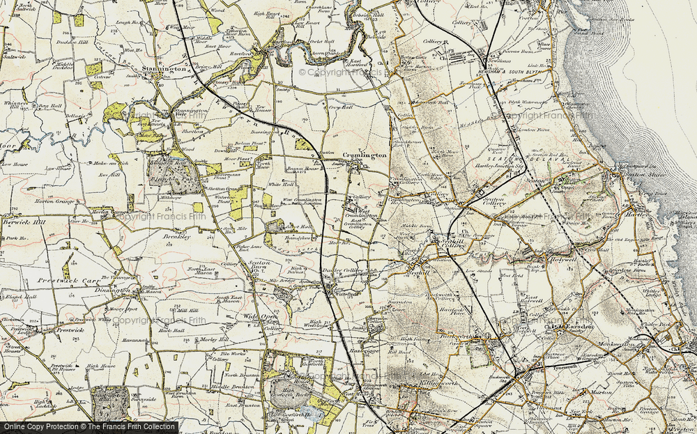 Old Map of Southfield, 1901-1903 in 1901-1903