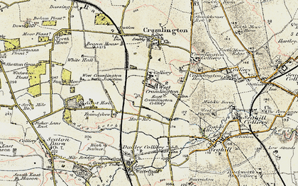 Old map of Southfield in 1901-1903