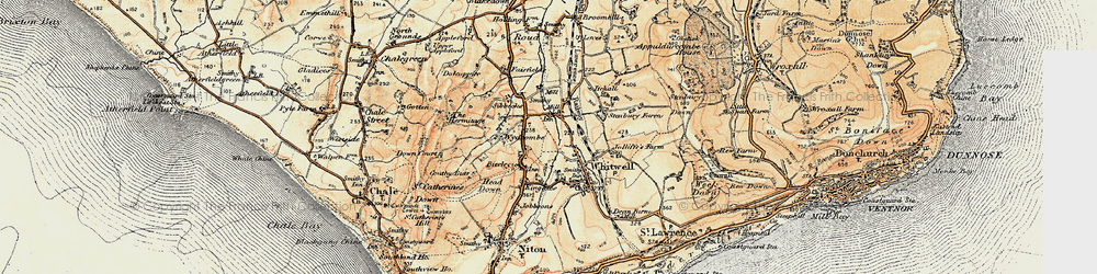 Old map of Southford in 1899