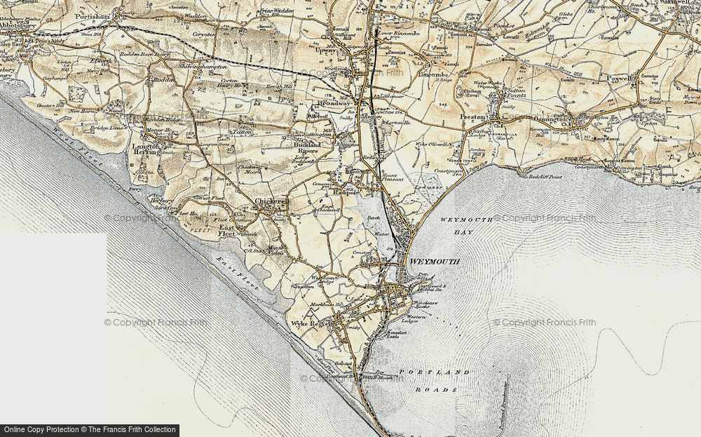 Old Map of Southill, 1899 in 1899