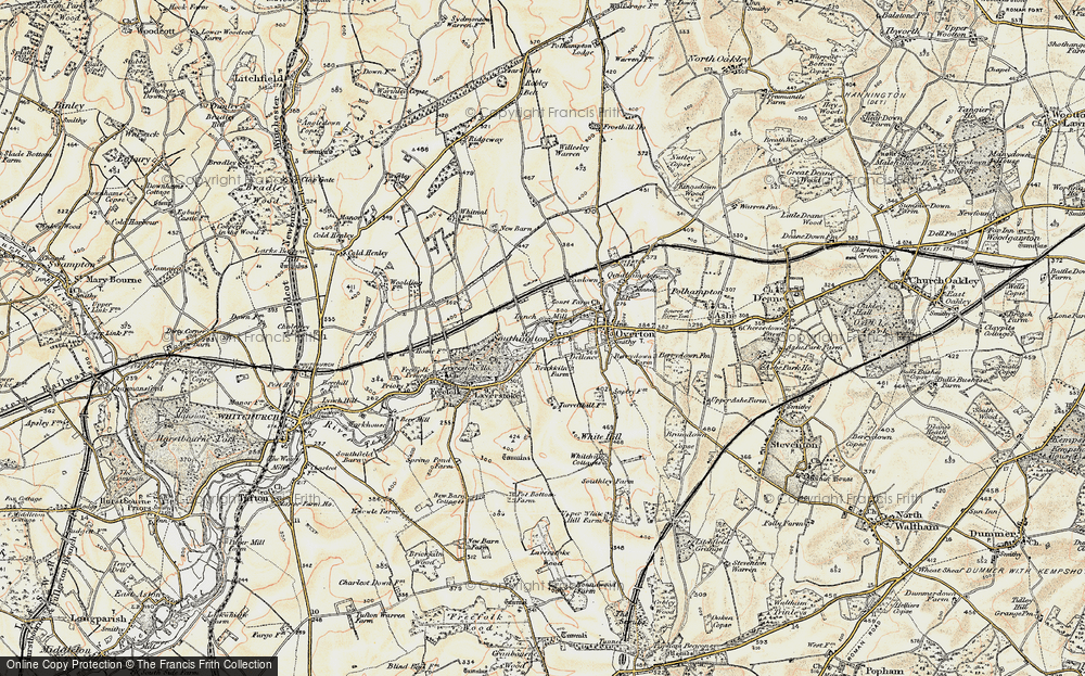 Old Map of Southington, 1897-1900 in 1897-1900