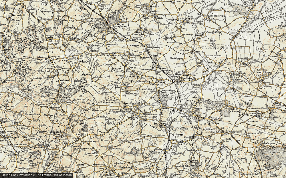 Old Map of Southtown, 1898-1900 in 1898-1900