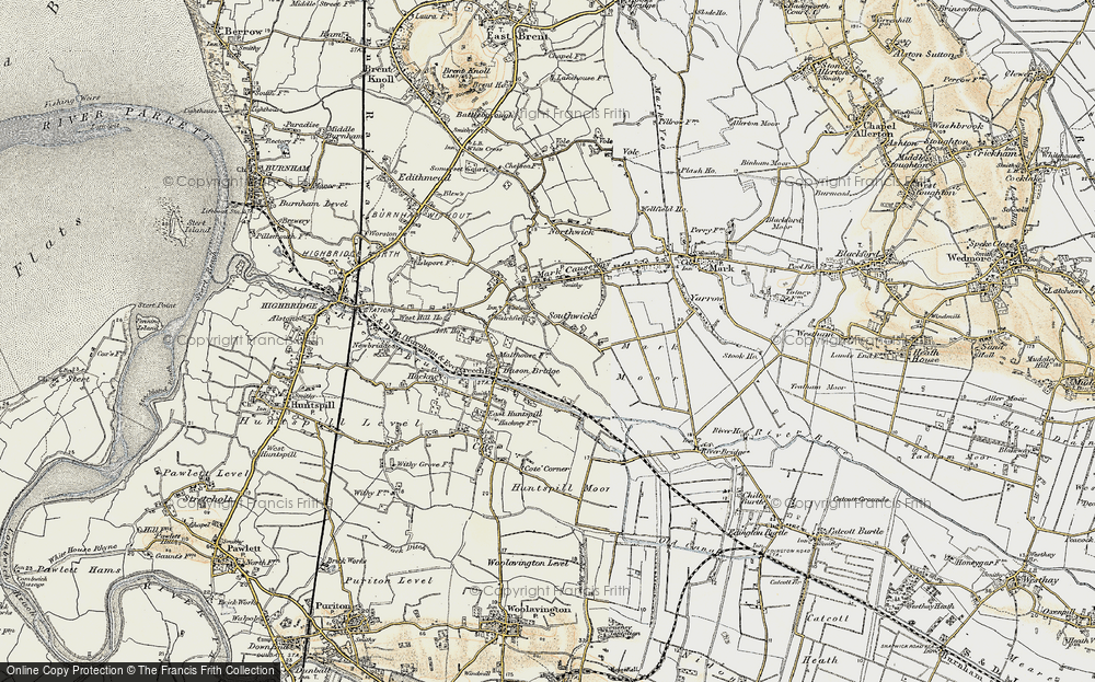 Old Map of Southwick, 1899-1900 in 1899-1900