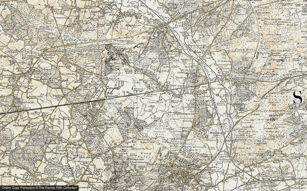 Old Map of Southwood, 1897-1909 in 1897-1909