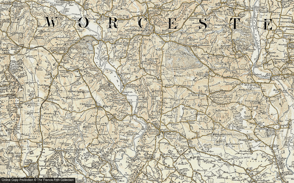 Old Map of Southwood, 1899-1902 in 1899-1902